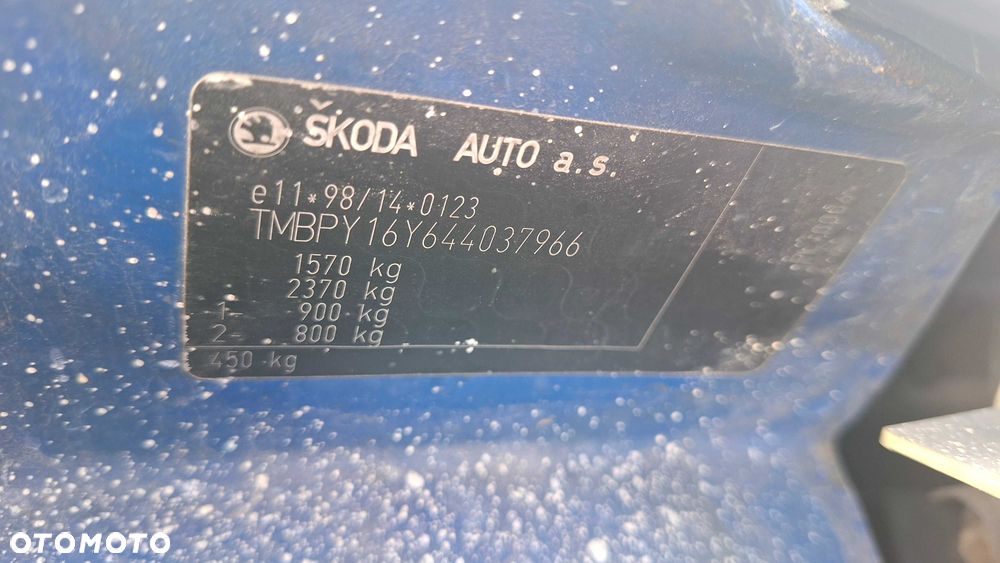 Skoda Fabia I Klapa Skrzynia Błotniki - 5