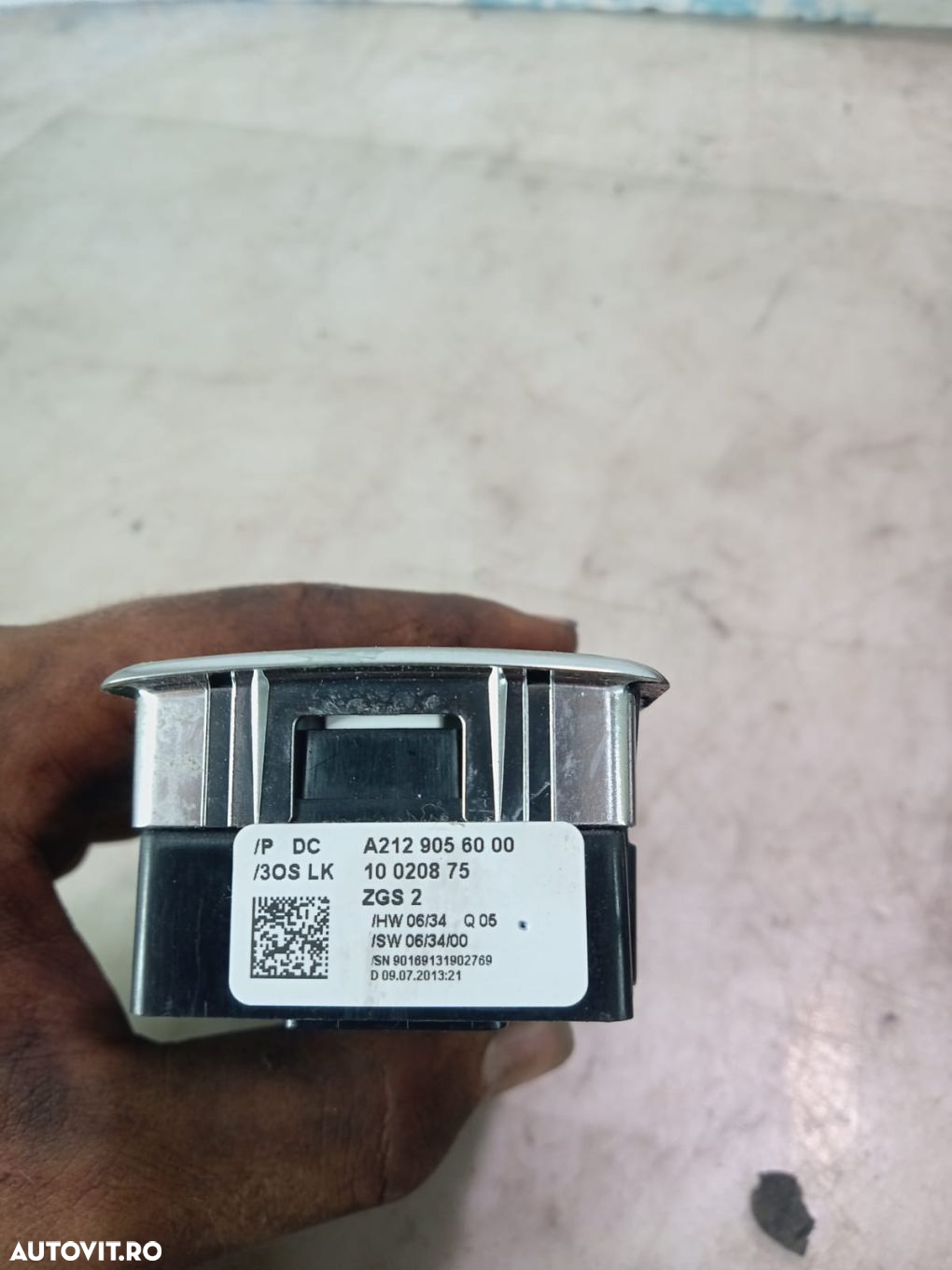 Panou comanda geamuri A2129056000 Mercedes-Benz C-Class W204/S204 [20 - 2