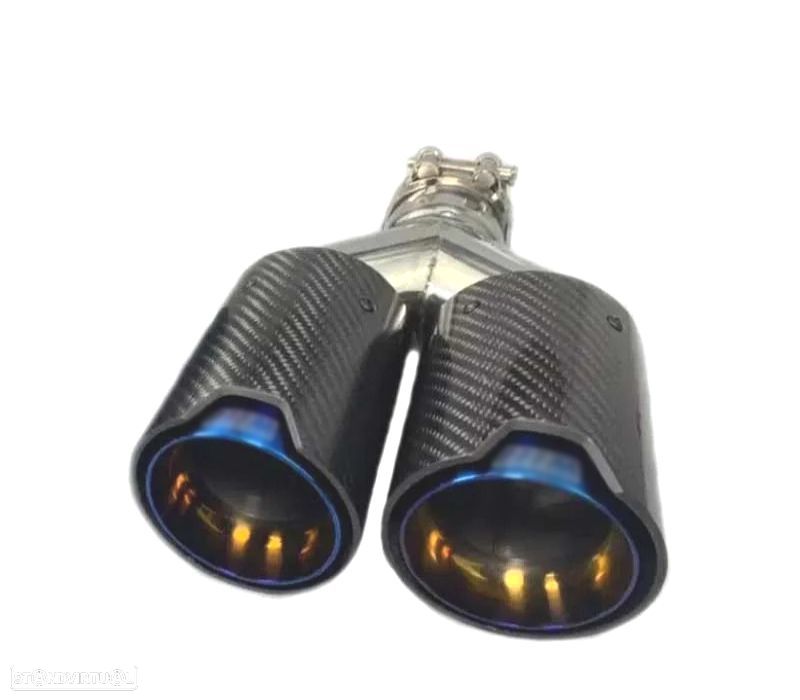 PONTEIRA DE ESCAPE DIREITA BMW LOOK M PERFORMANCE - 1