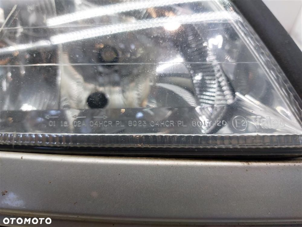 Reflektor lampa przód prawa Opel Zafira A 1999-2003 PRZED LIFT VALEO listwa - 4