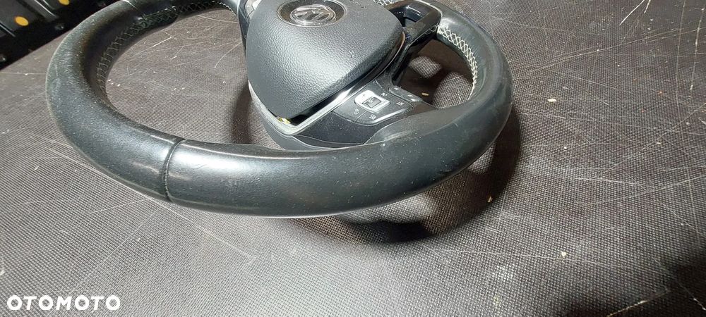 Kierownica skórzana  vw t6 pod wielofunkcję - 4