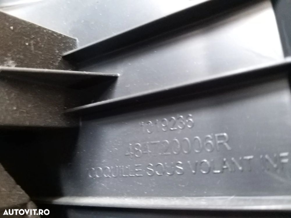 Trim ornament coloana volan renault scenic 3 484720006r - 2