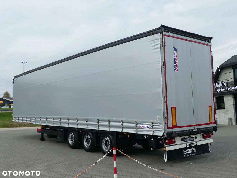 Schmitz Cargobull FIRANKA / MEGA / IDEALNY STAN / OŚ PODNOSZONA / - 5
