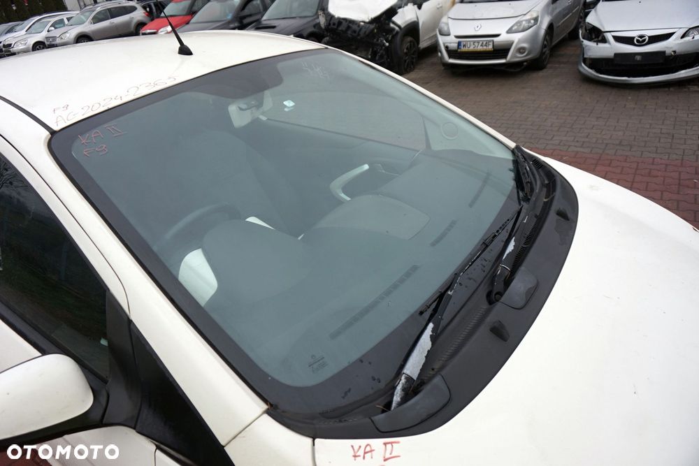 MASKA ZDERZAK BŁOTNIKI LAMPY KA II RU8 F9  FORD 2008-2016 BIAŁY PRZÓD KOMPLETNY - 20