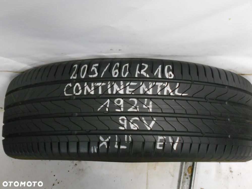 OPONA POJEDYNKA 205/60R16 CONTINENTAL ULTRA CONTACT EV XL DOT  1924 7MM - 1