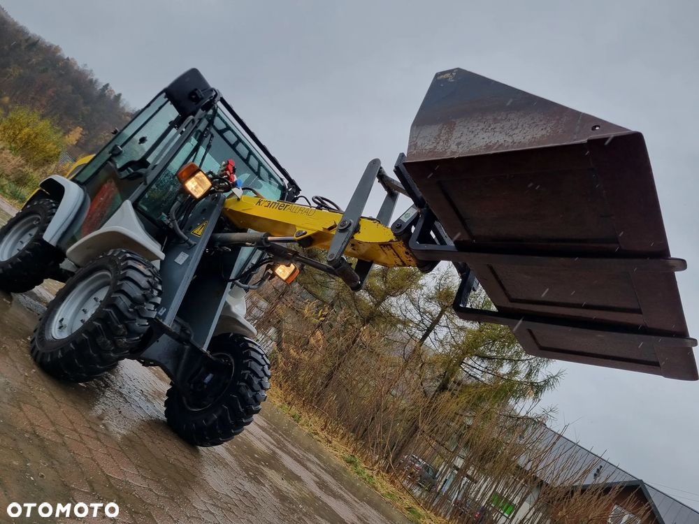 Kramer Ładowarka kołowa 348  JAK NOWA! Import Norwegia Łyżka szufla+ widły Serwisy w Dekra 4koła skręt Zero luzów wycieków Oryginał dodatkowa Hydraulika Yyanmar silnik - 3
