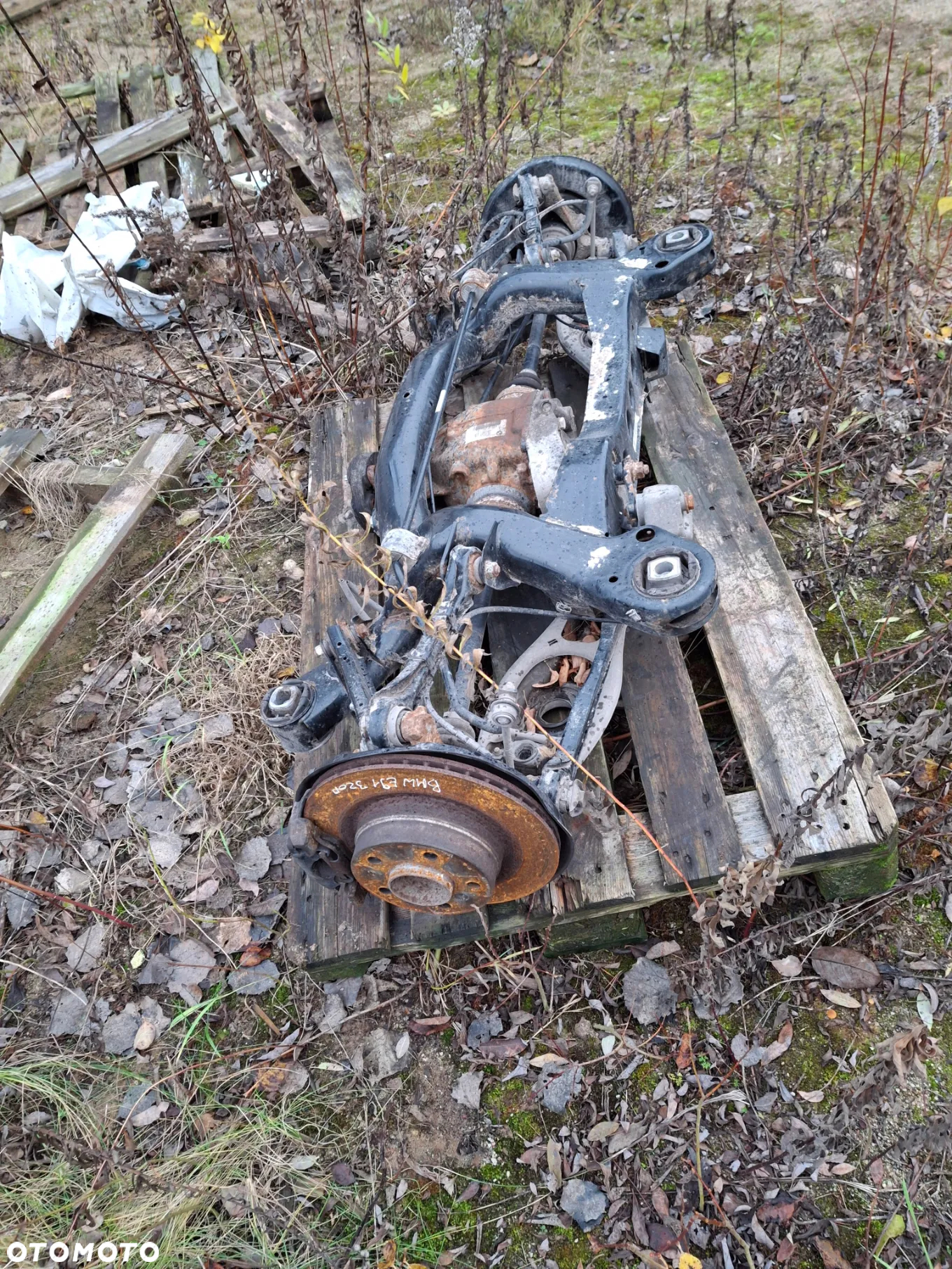 Most Dyferencjal BMW E90 320D 7591073 z Niemiec - 2