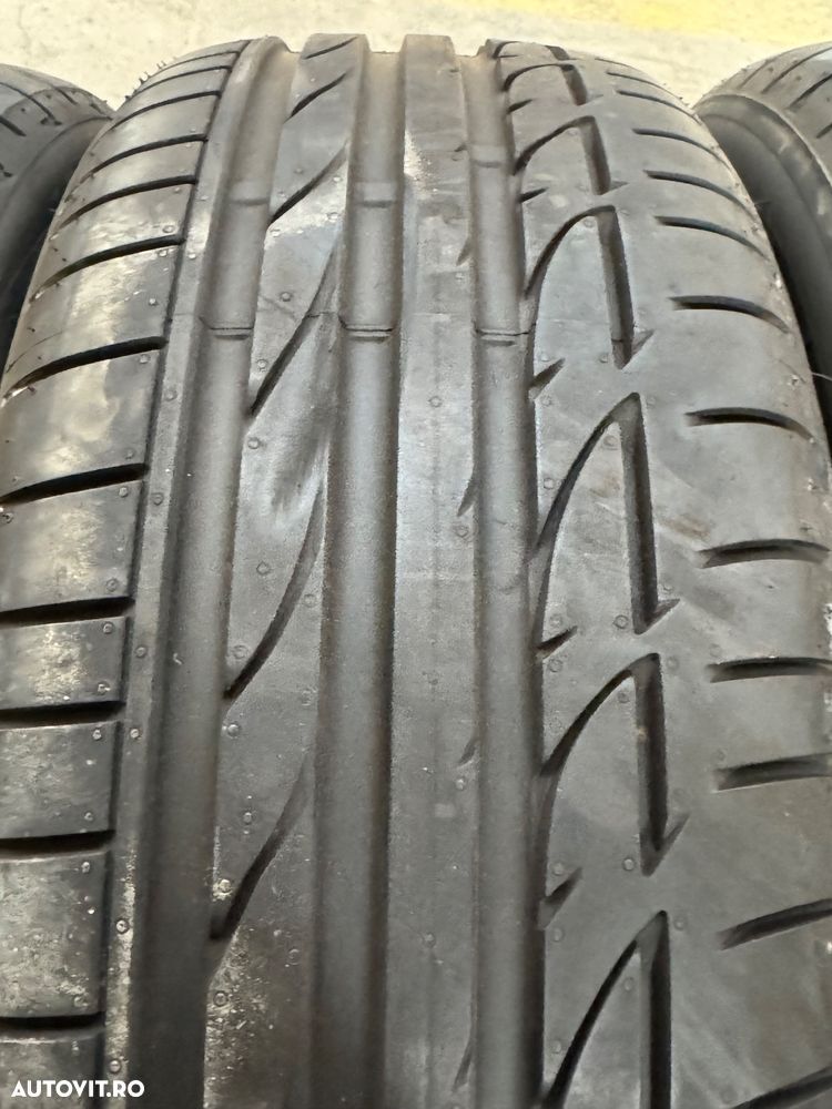 Vând 4 anvelope 225/45/18 bridgestone de vară ca noi - 4