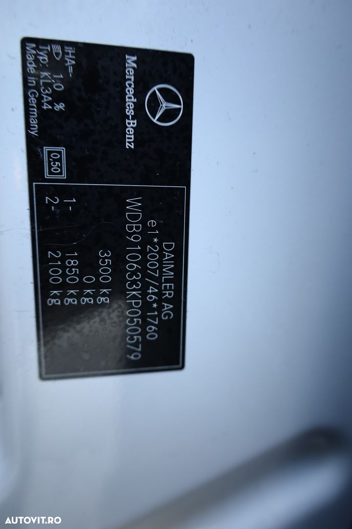 Mercedes-Benz Sprinter 314 cdi Frigo- Tractiune Fata - 21