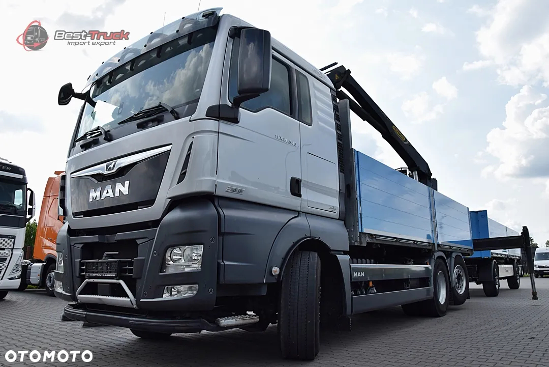MAN TGX 26.540 /6X2/HDS PALFINGER 23.001L / OŚ POD. SKRĘTNA / CAŁY NA POD. - 5