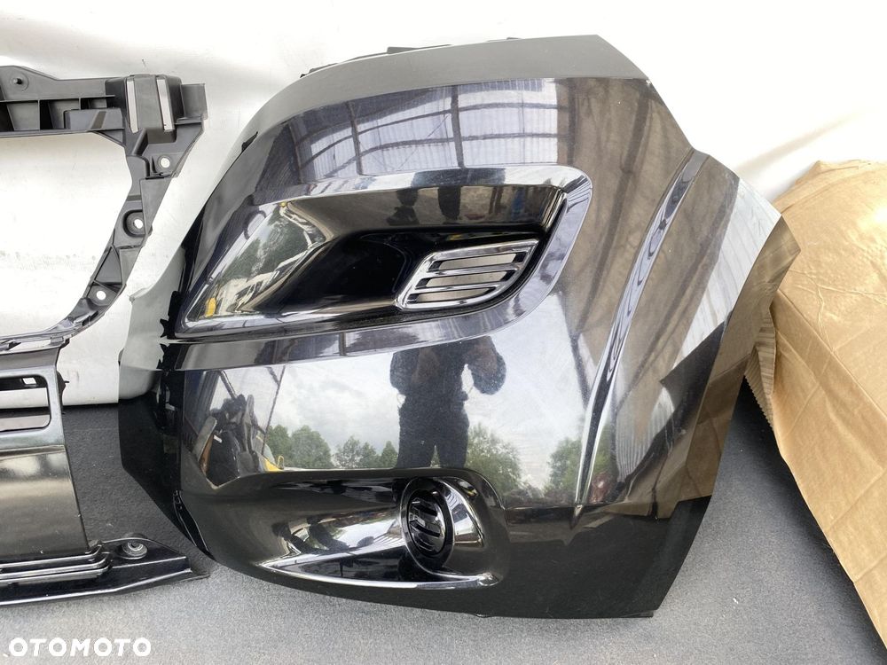 DUCATO BOXER JUMPER 14- ZDERZAK KOMPLET PRZEDNI NAROŻNIKI CZARNY METALIC - 4