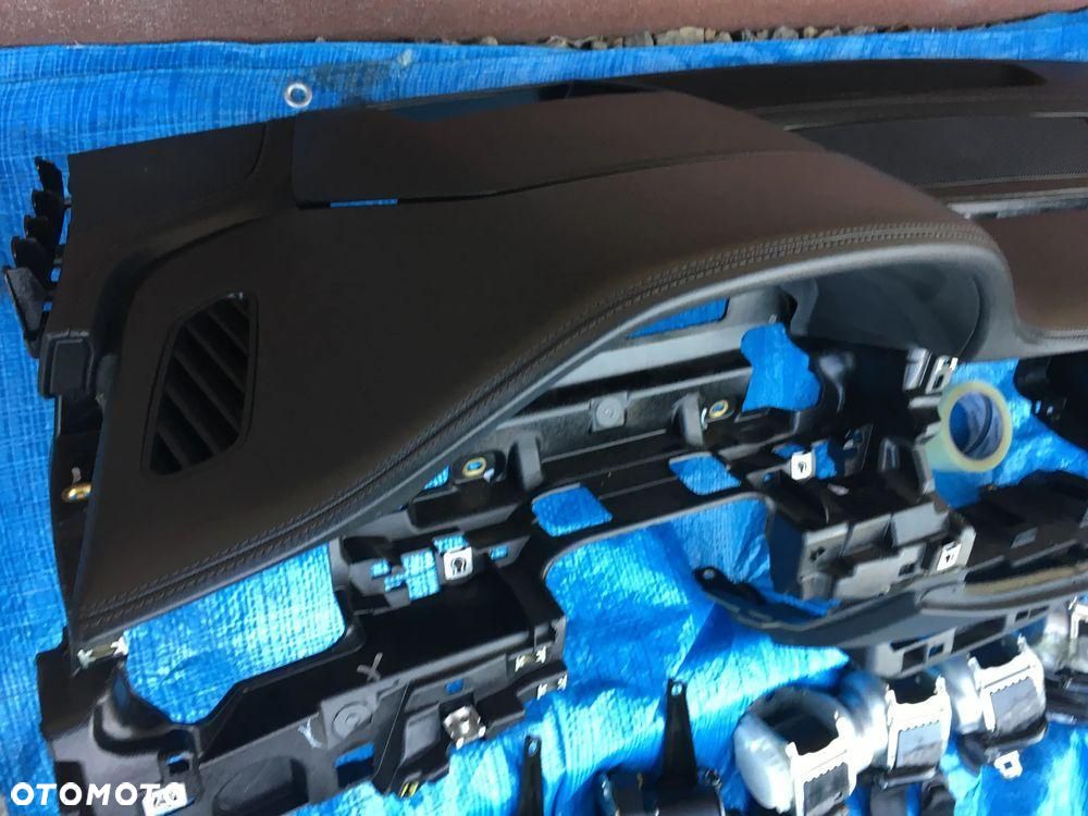 AUDI Q7 4M 7 OSOBOWA KONSOLA SKÓRA DESKA AIRBAG PASY HEAD UP - 7