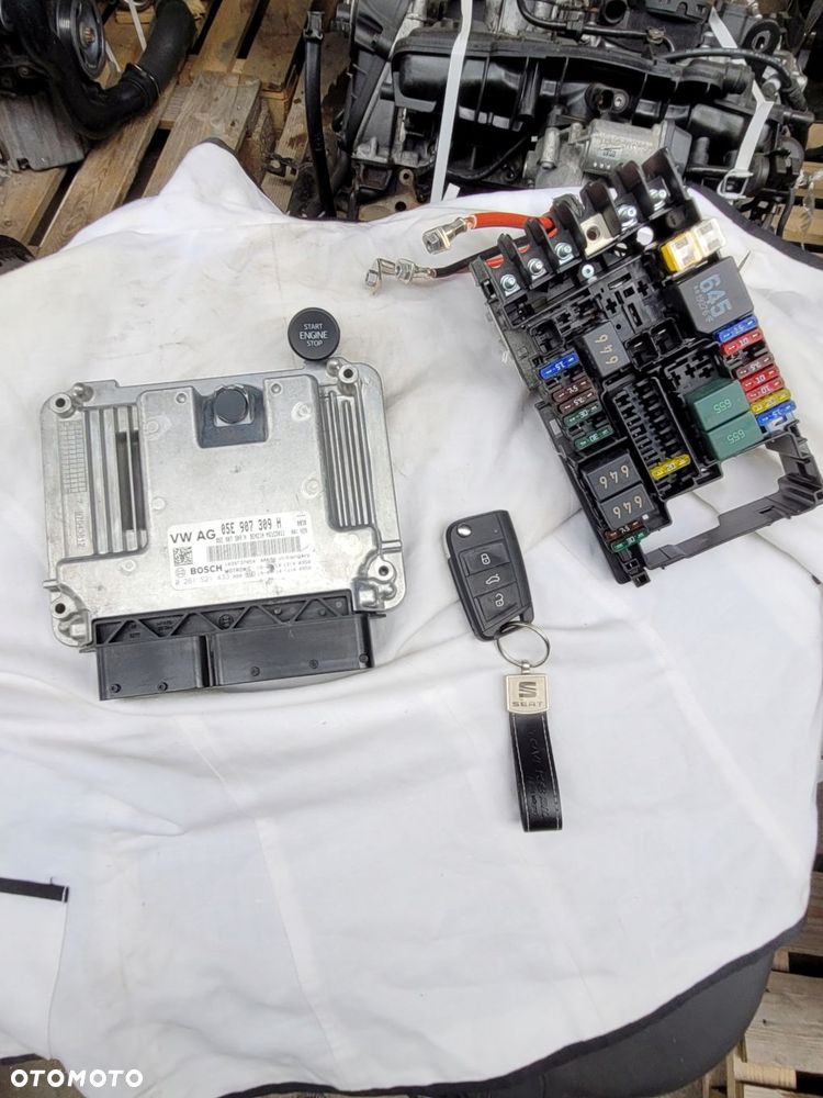 vw sterownik silnika zestaw 1.5tsi 05e907309h - 1