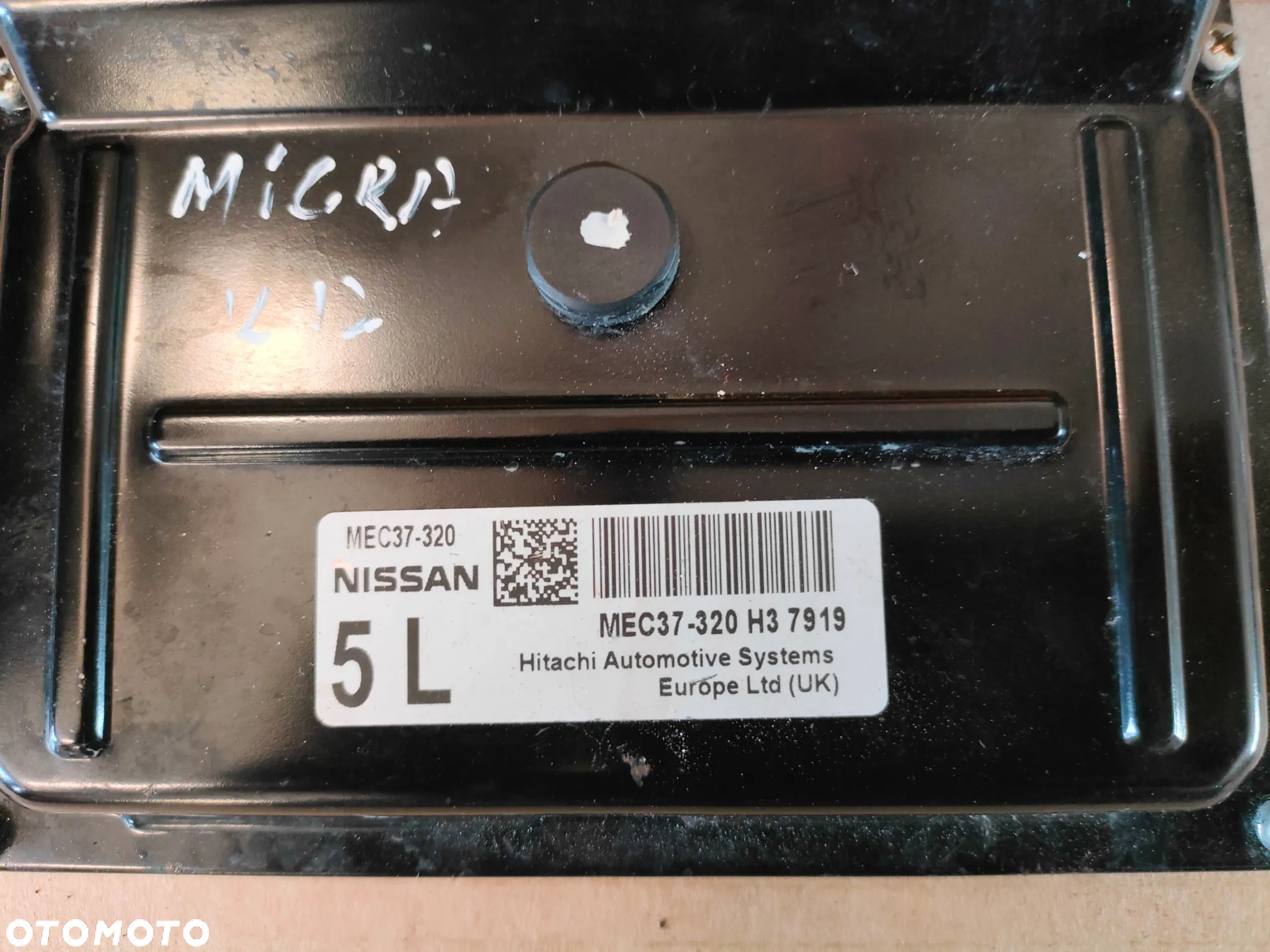 Nissan Micra k12 lift 1.2 STEROWNIK SILNIKA MEC37320 L5 - 4
