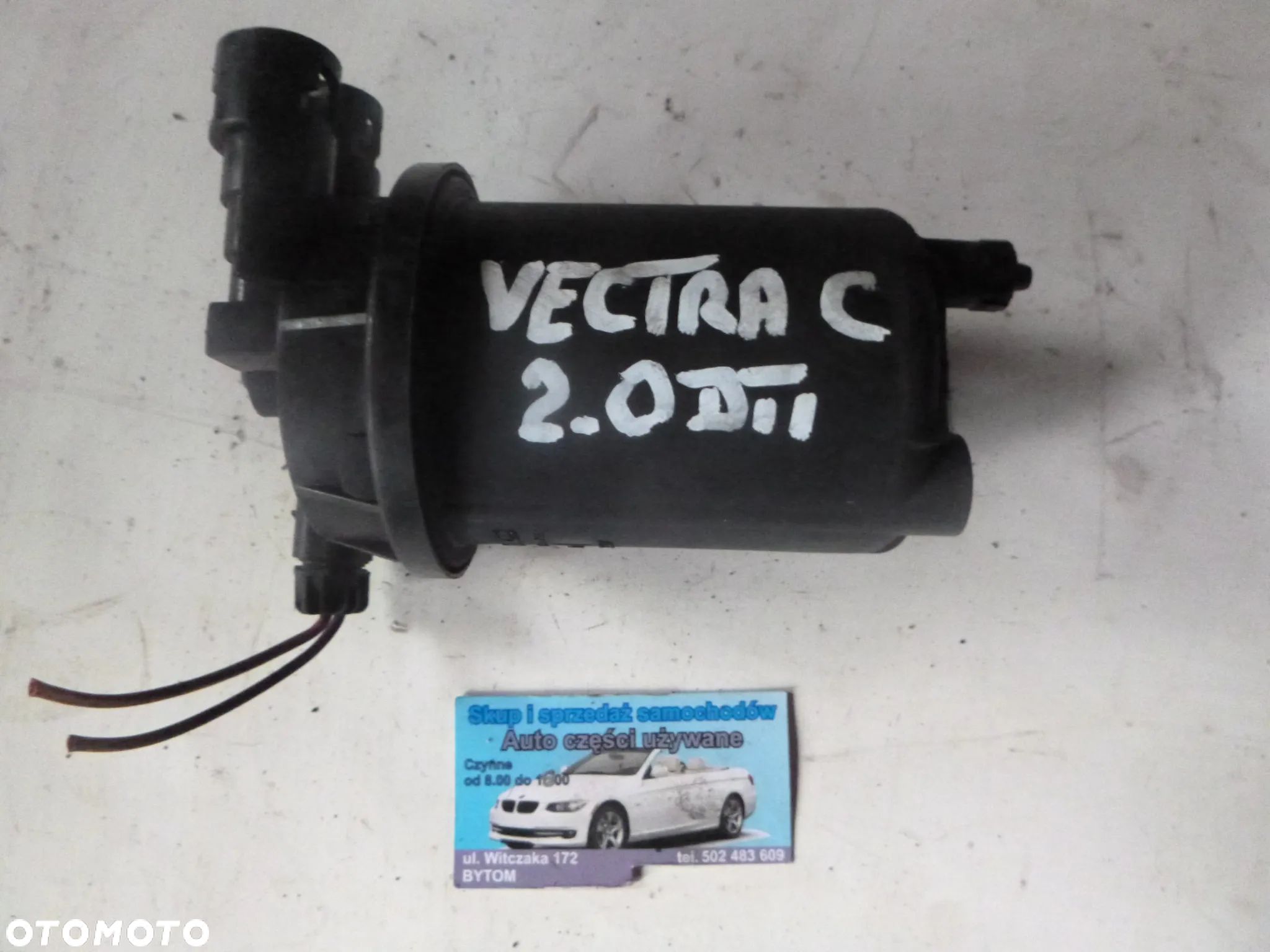 Opel Vectra C 2,0 DTI obudowa filtra paliwa 24416213 - 1