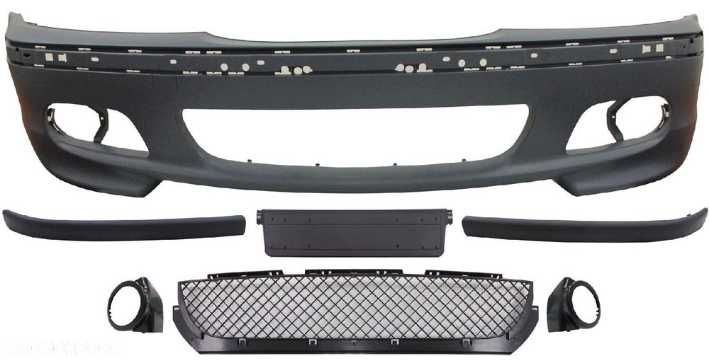Zderzak Przod kpl GoodGo Taiwan Tuning M pakiet tech look Bmw 3 e46 sed kom - 1