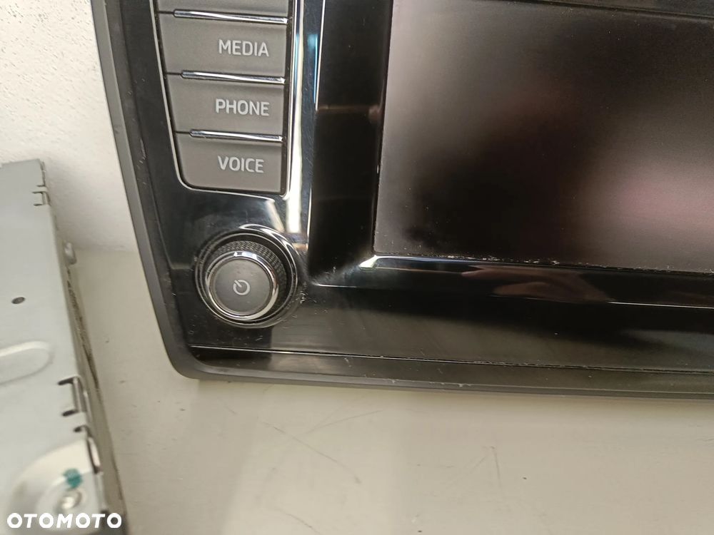 Radio Nawigacja Skoda Octavia 3 III Wyświetlacz Czytnik Multimedia Napęd 5E0035874A 5E0919605D - 3