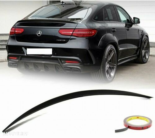 Eleron portbagaj pentru Mercedes GLE Coupe C292 X292 2015-2018 model AMG plastic abs vopsit profesional Diamond White Pearl Obsidian Black Hyacinthrot ⭐️⭐️⭐️⭐️⭐️ - 1