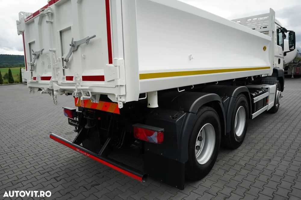 MAN TGS 26.400 / 6X4 / BASCULATOR DUBLĂ / HYDRODOLTA / AUTOMAT / EURO 6 - 20