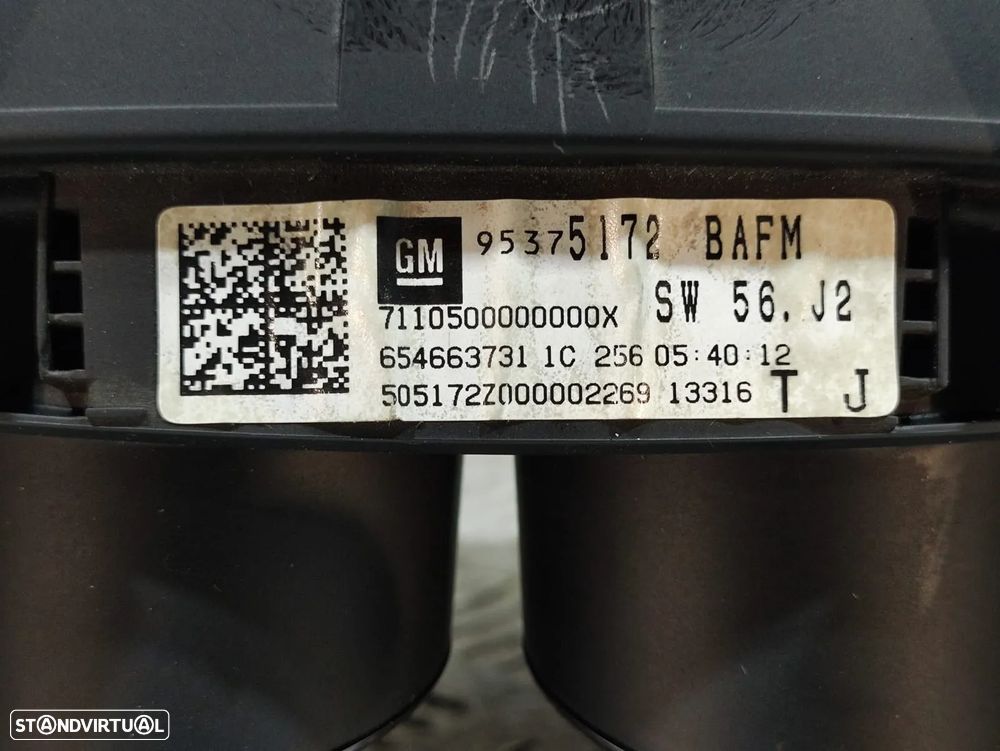 Quadrante Painel de Instrumentos Opel Mokka J13 - 8