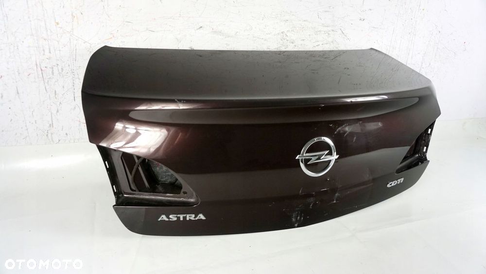 KLAPA TYŁ TYLNA TYLNIA OPEL ASTRA 4 SEDAN IV J 4D - 2