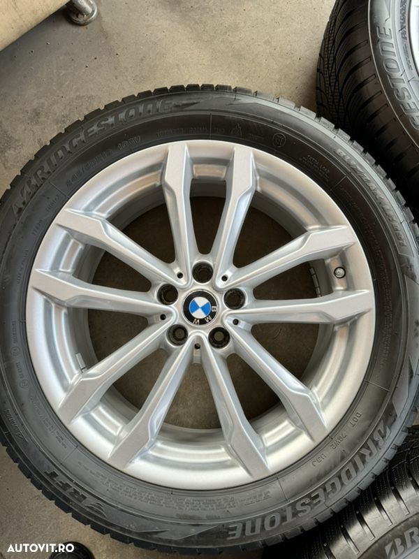 vând jante originale BMW X3-X4 pe 19”cu anvelope de iarnă - 4