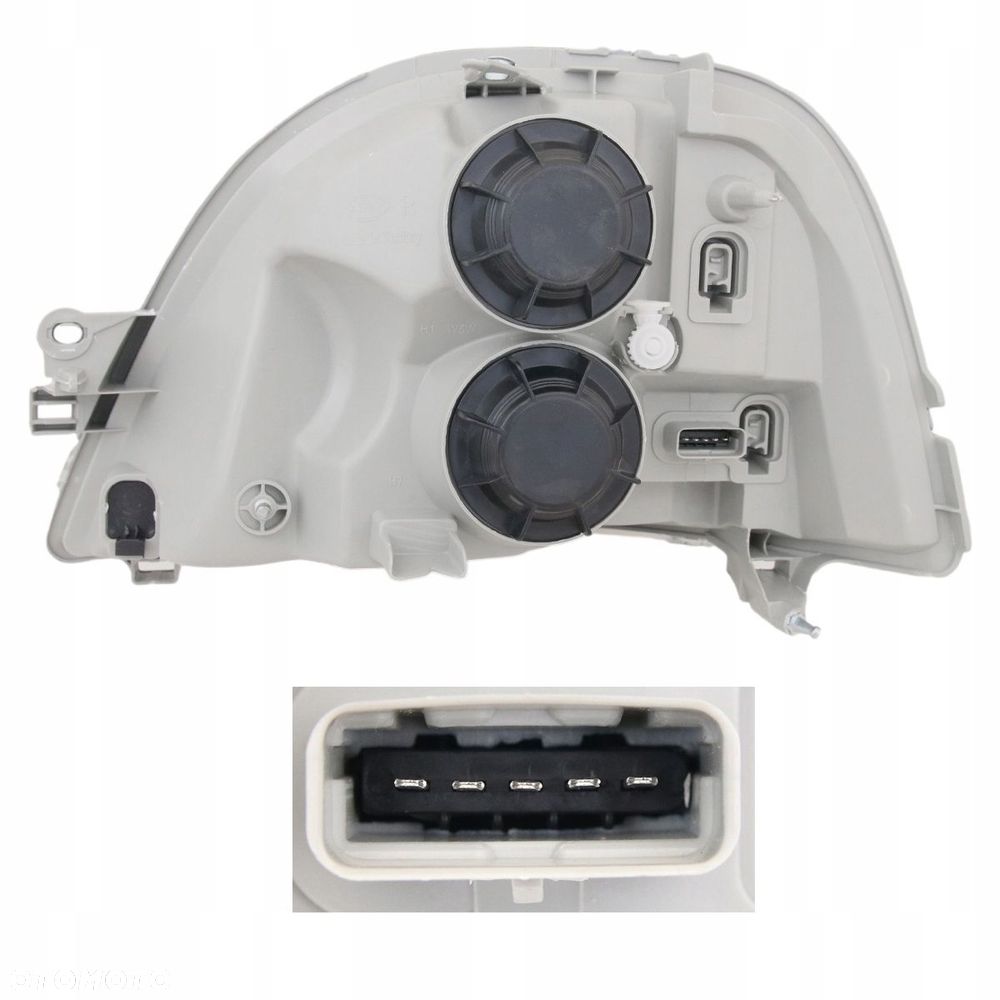 Reflektor Lampa Renault Master Mascott Opel Movano Nissan Interstar 04-10 - 3