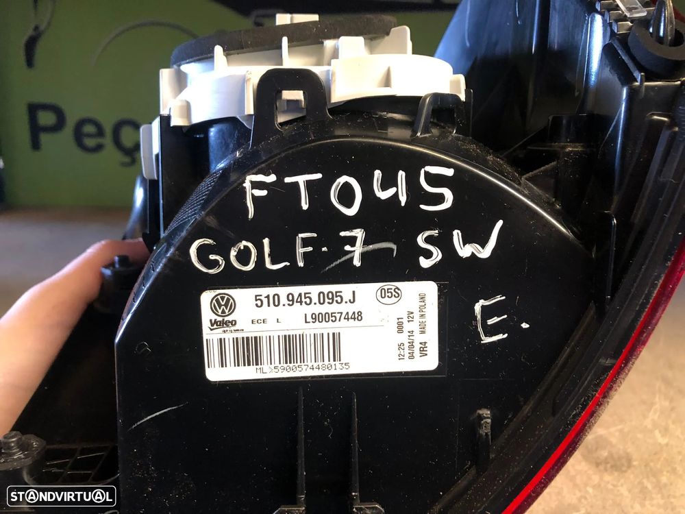 VW GOLF SPORTSVAN FAROLIM ESQ FT045 - 6