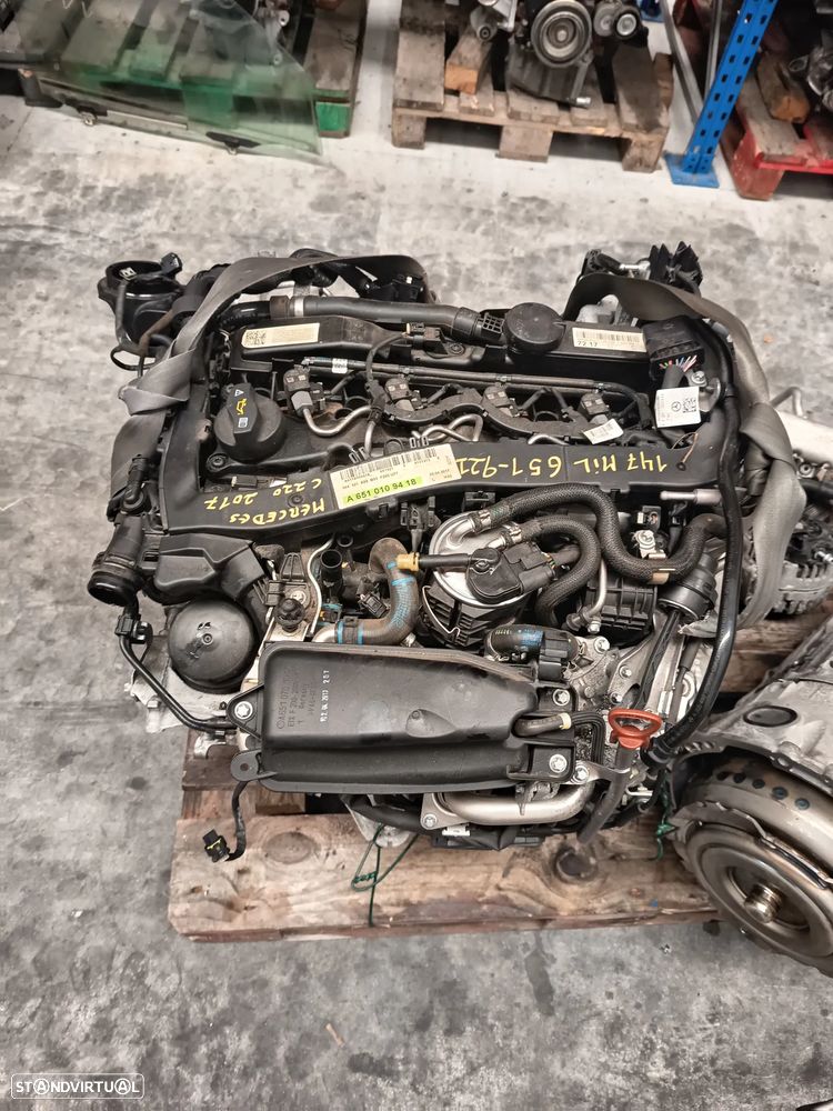 Motor Mercedes C220 W205 2.2 cdi Ref: 651 921 - 2