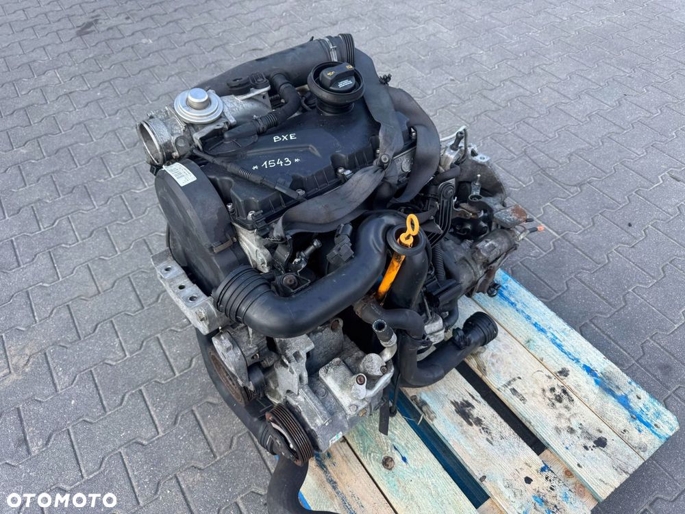 SILNIK KOMPLETNY 1.9 TDI BXE SKRZYNIA BIEGÓW JCR VW GOLF V 2007 - 1