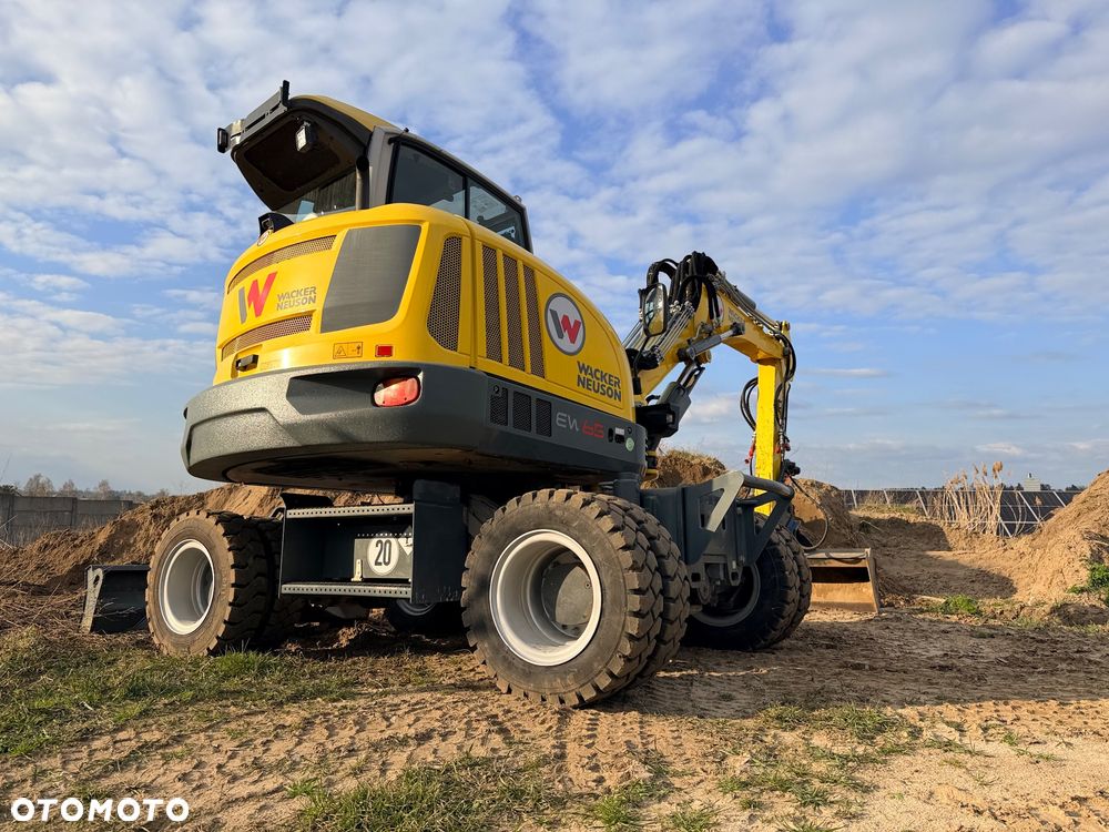 Wacker Neuson EW65 Koparka Kołowa  6503 7ton 3x łyżki LEHNHOFF  4690 mth Pług Ramię Long 3 Łamane KLIMA,MS03 HYDRAULICZNE TEREX VOLVO Cat Jcb Liebherr Komatsu KLIMATYZACJA 1 właściciel - 5