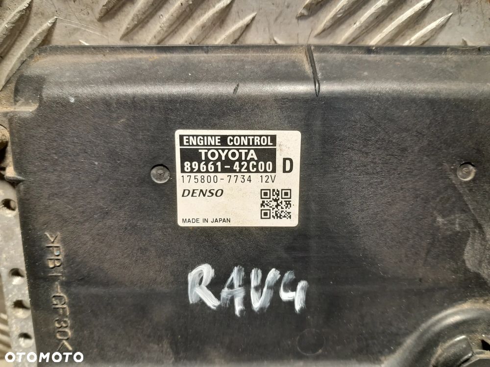 TOYOTA RAV4 KOMPUTER STEROWNIK SILNIKA 8966142C00 - 4