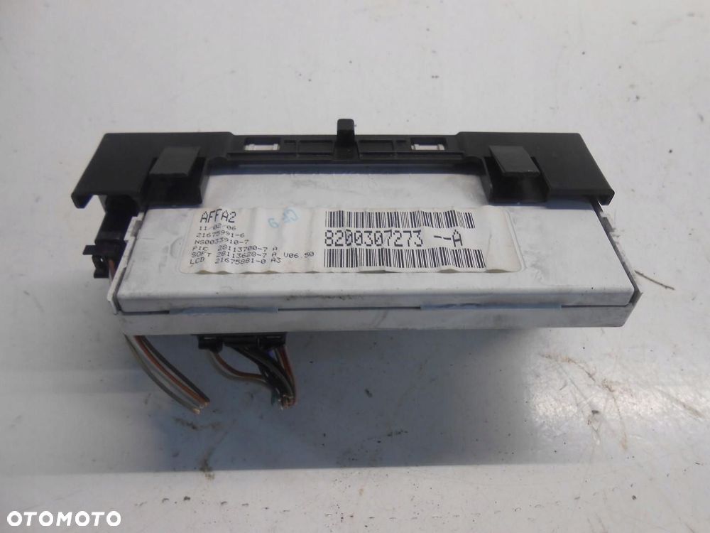 zegar wyświetlacz renault clio iii 8200307273 # - 4