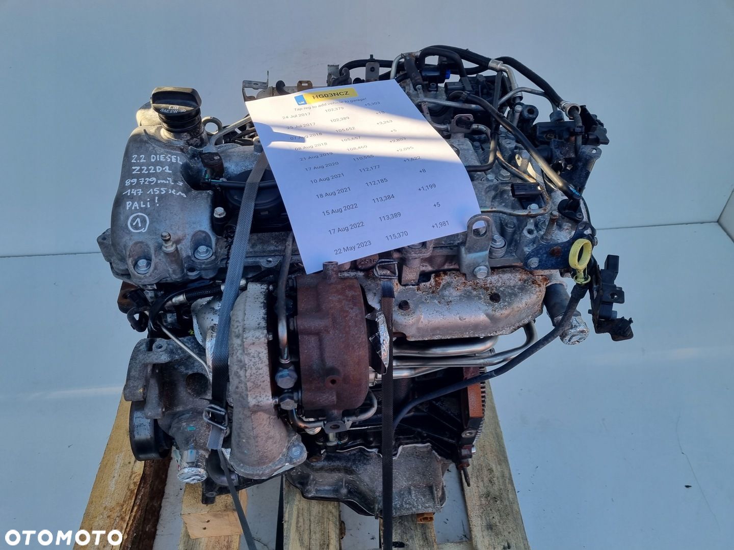 SILNIK KOMPLET Opel Antara 2.2 CDTI VCDI 147tyś Z22D1 - 1