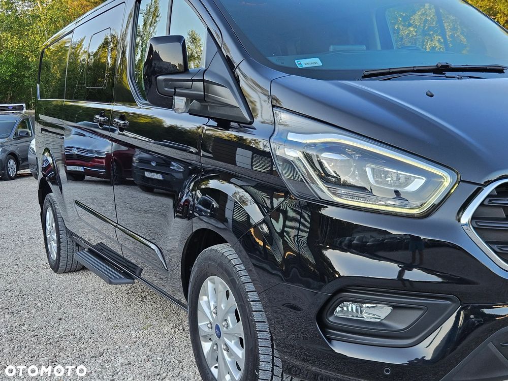 Ford TRANSIT CUSTOM L2H1 Long Brygadowy 5-os WINDA Max WERSJA XENONY SalonPL FV23% - 16