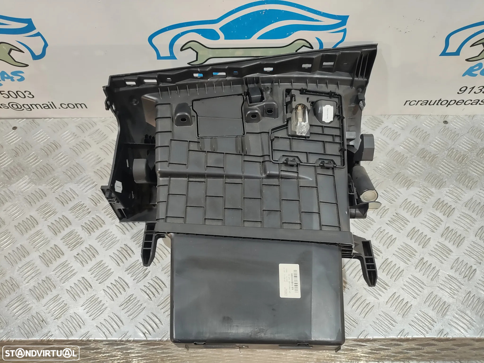 PORTA LUVAS TABLIER CAIXA INTERIOR PASSAGEIRO RENAULT MEGANE III 3 MK3 FASE 1 GRANDTOUR CARRINHA 681080008R MEGANE III 3 MK3 CARRO HATCHBACK COUPE - 6