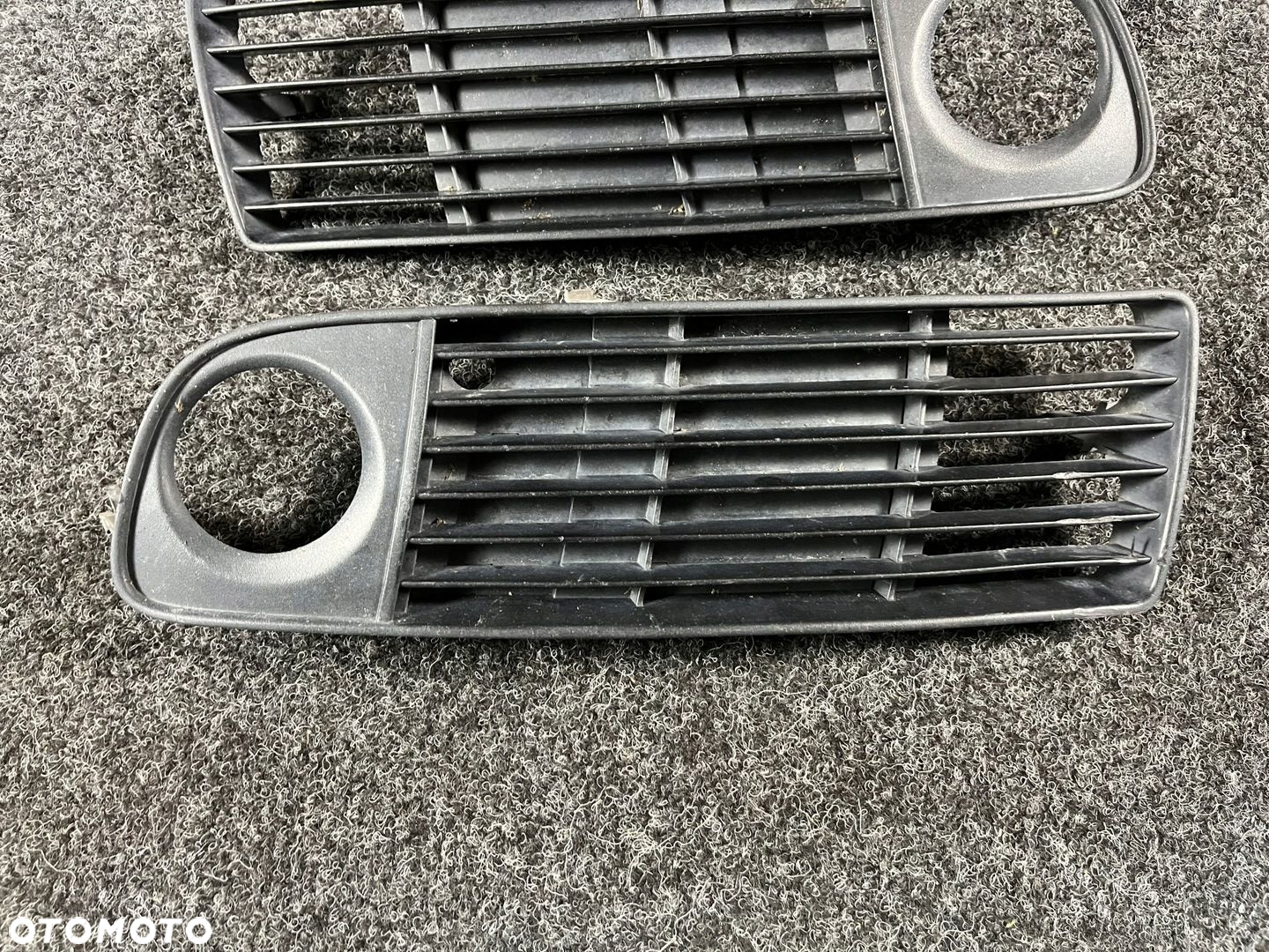 audi a6 c5 kratka w zderzak przód lewa prawa komplet 4B0807682S 4B0807681S - 3