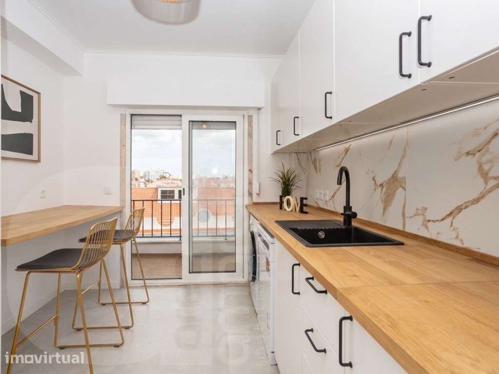 T1 + 1 Exclusivo | Terraço de 50m2 | Barbecue | Vista Panorâmica pa... - Grande imagem: 4/17