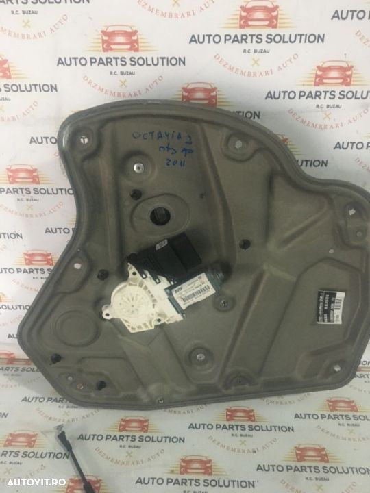 macara geam usa stanga spate Skoda Octavia 2,an fabr 2011 - 1