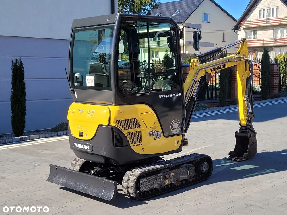 Yanmar SV18 / 1900h / sprowadzona / 2 łyżki / - 3