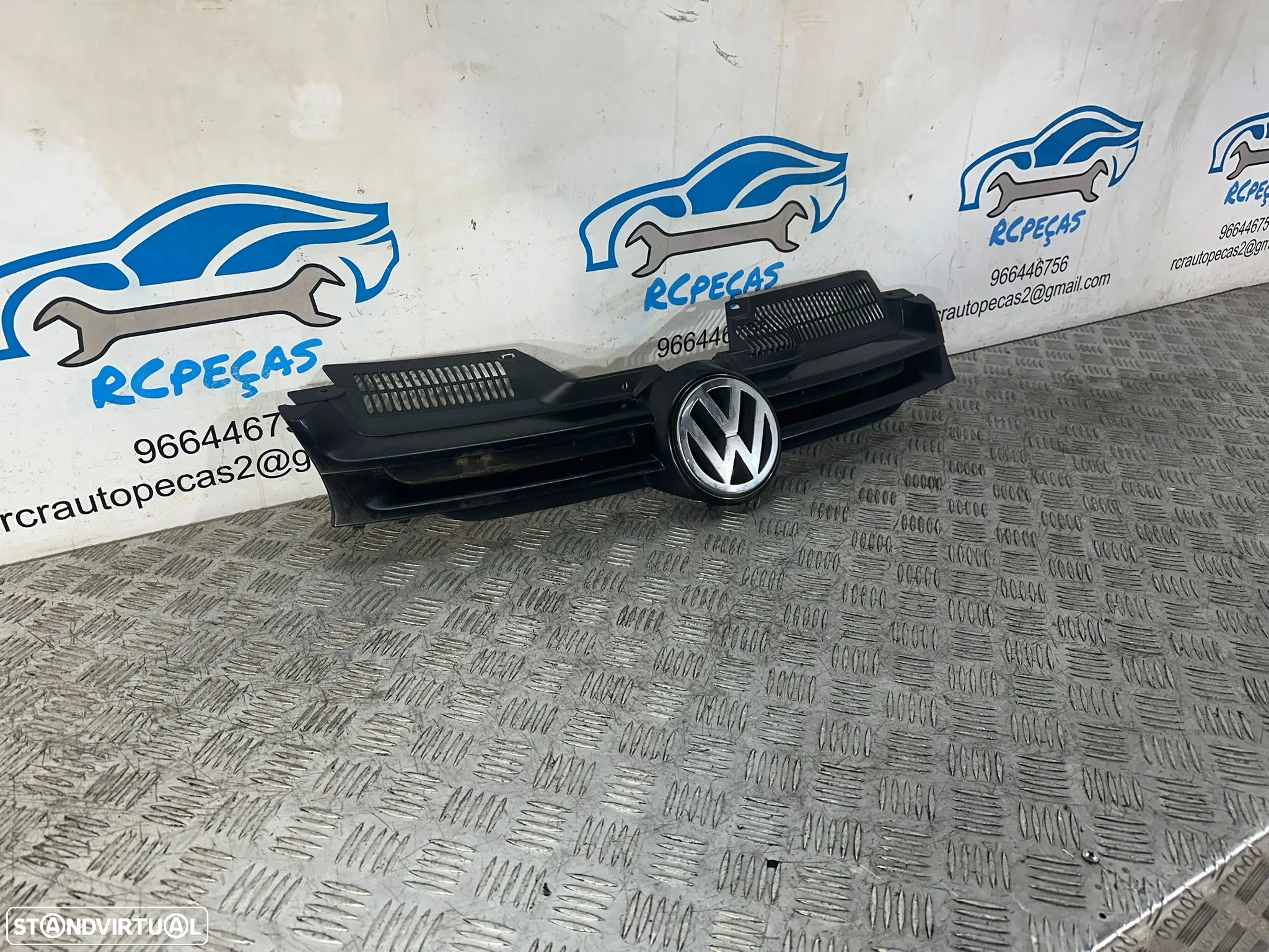 Grelha Frontal Parachoques VW Volkswagen Golf 5 MK5 1K 1K0853655 2003 - 2008 - 4