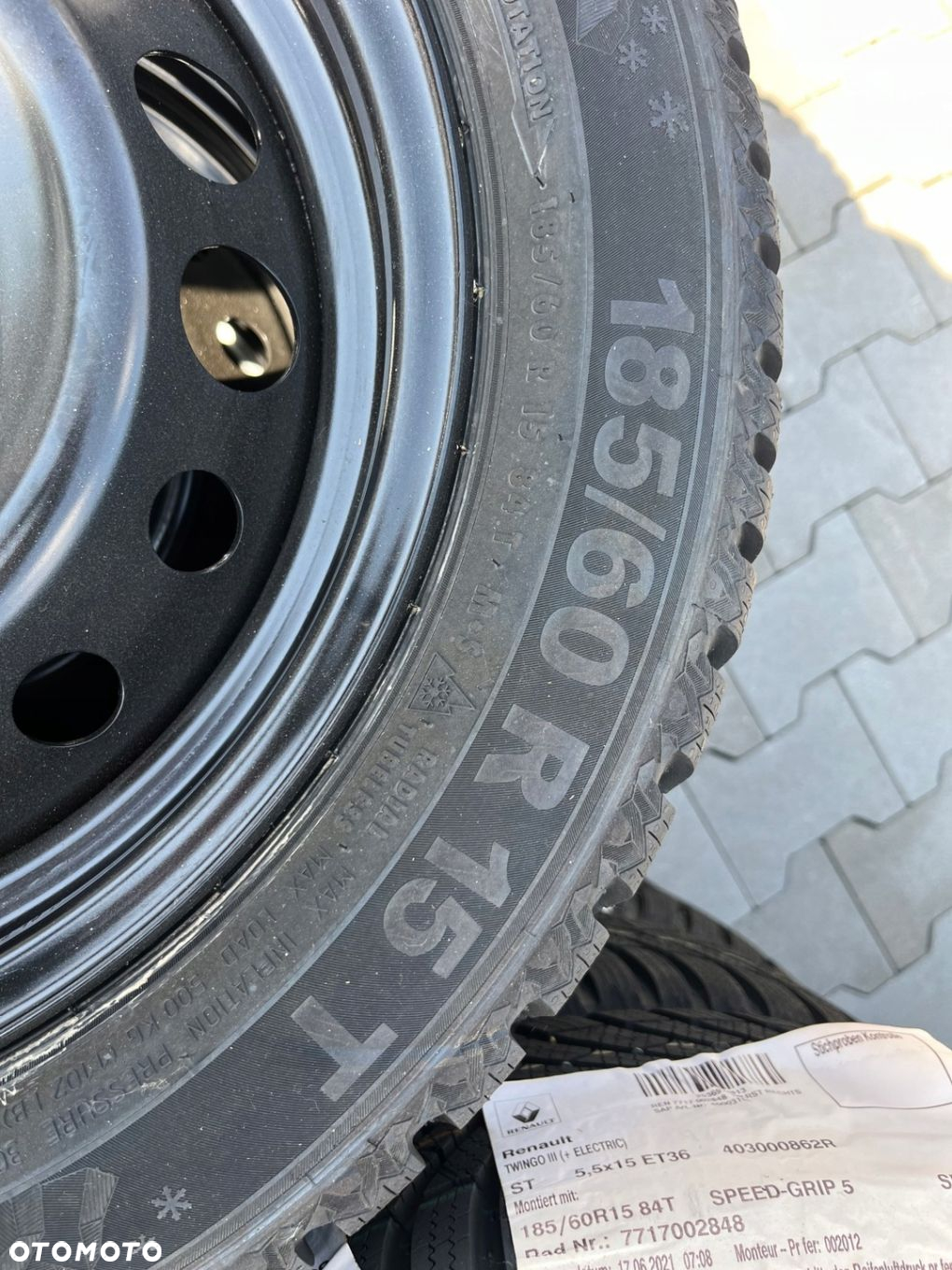 KOŁA ZIMA RENUALT TWINGO 3 III NOWE SEMPERIT 185/60R15 165/65R15 ET38 ET36 - 5