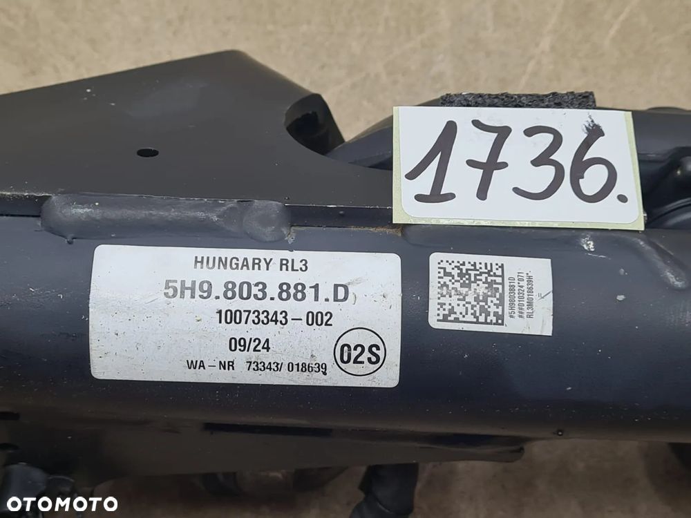 HAK HOLOWNICZY ELEKTRYCZNY  KOMPLETNY VW GOLF VIII 8 5H9803881D - 12