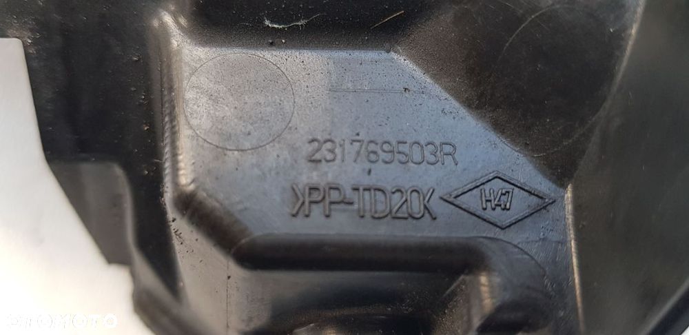 Osłona górna alternatora Master 2,3 DCi M9T nr 231769503R - 3