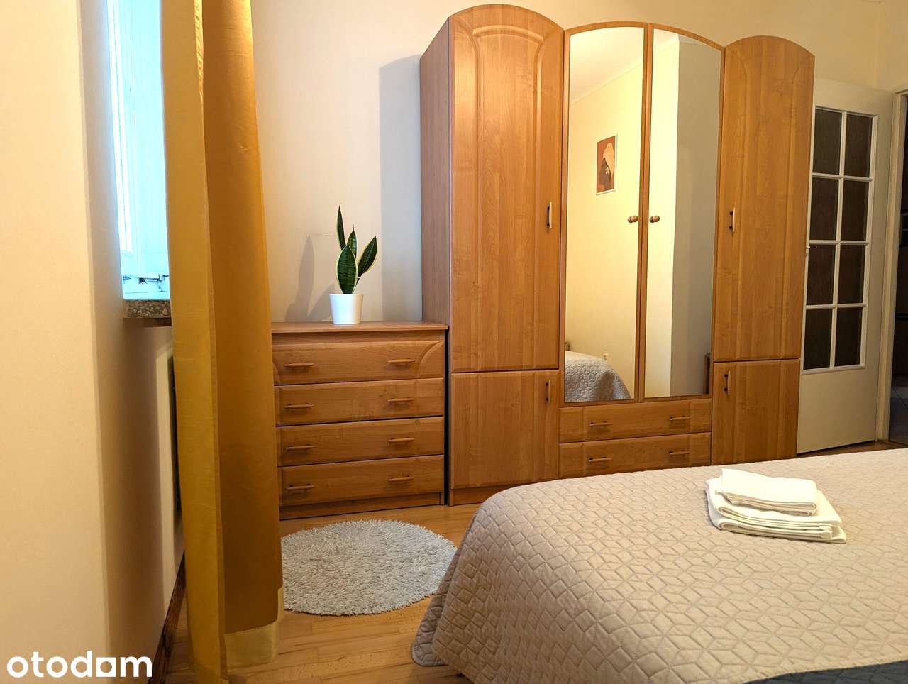 Mieszkanie 3-pokojowe, 75 m2, kuchnia, balkon, piwnica, ochrona Włochy