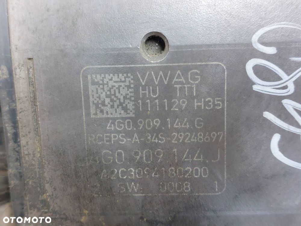 MAGLOWNICA PRZEKŁADNIA KIEROWNICZA AUDI A6 C7 UK ANGLIK 4G0909144G - 8