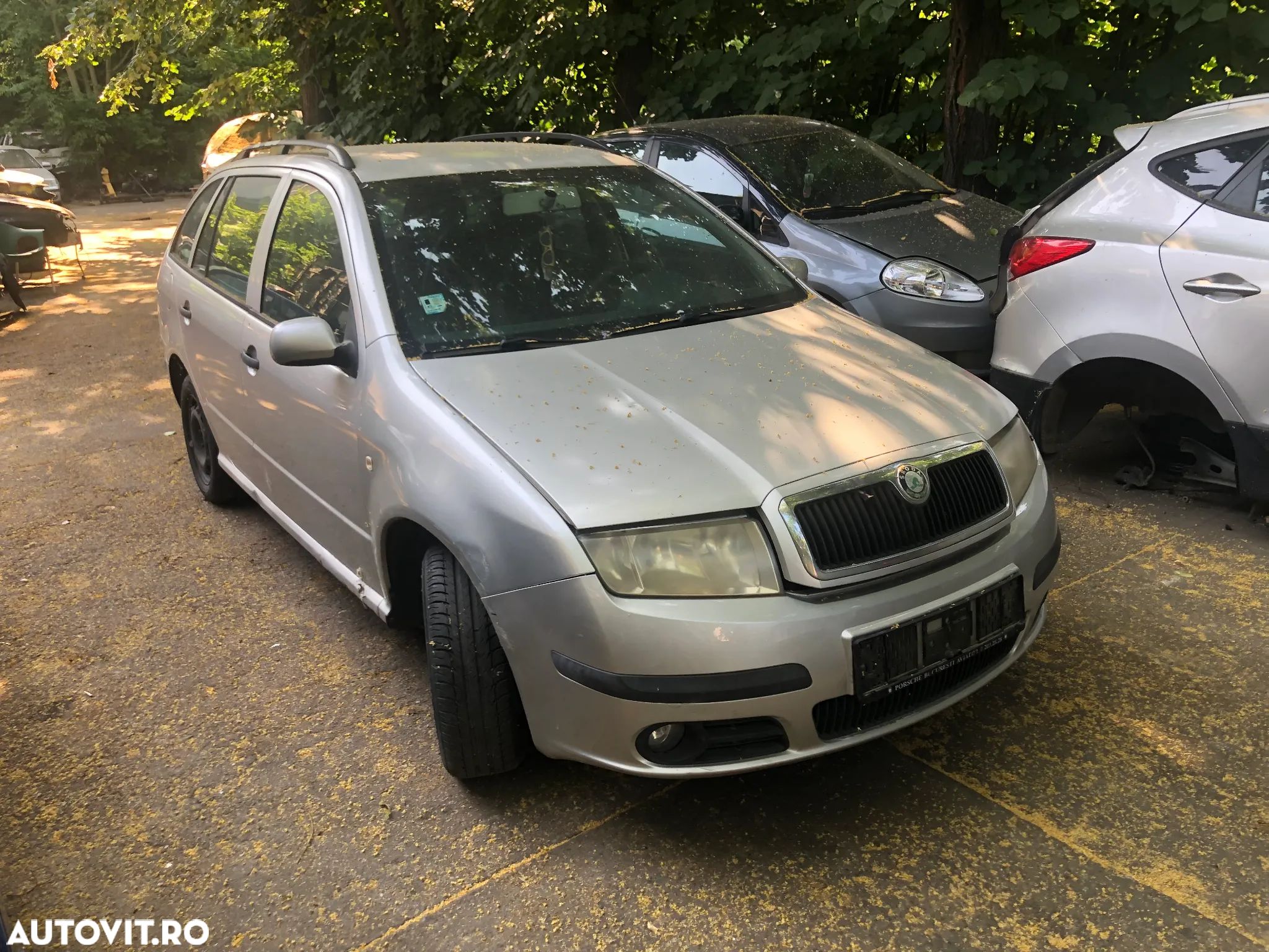 Dezmembrez Skoda Fabia 1 facelift gri argintiu 2006 TDI - 1