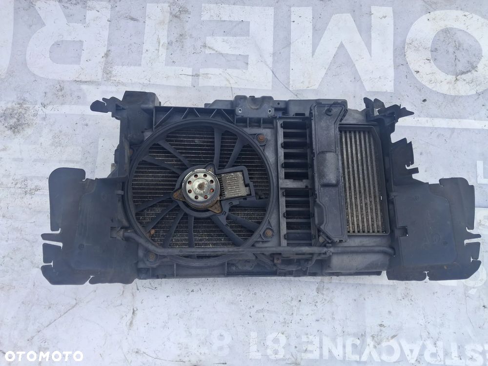 Citroen C5 01-08 Lift polift 2.0 HDI Pas przedni KOMPLETNY chłodnica wzmocnienie wentylator silnika klimatyzacji intercooler - 2