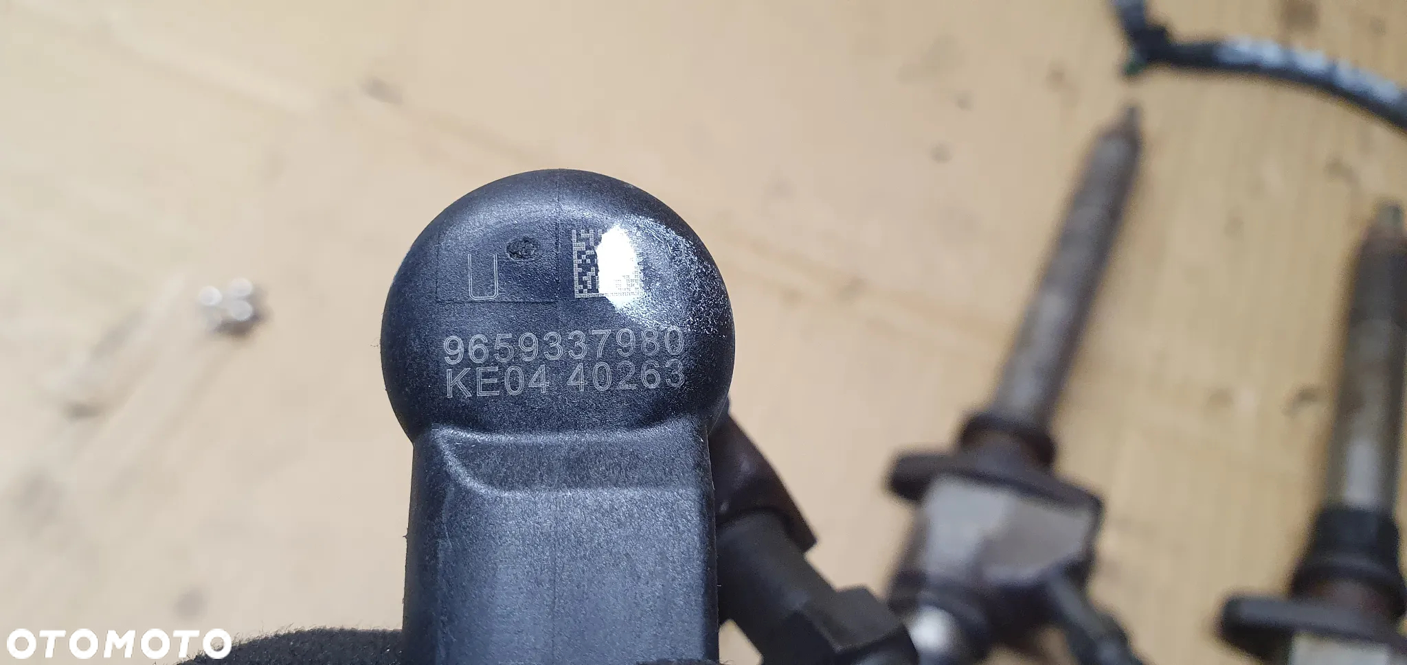 Wtrysk wtryskiwacz wtryskiwacze wtryski paliwa Fiat Scudo II Jumpy Expert 2.0 HDI 9659337980 - 8