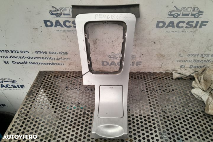 Consola centrala 9646824577 Peugeot 407 1  [din 2004 pana  2010] Coup - 2